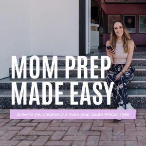 Mom prep made easy combo (FTM bundle + Post-birth Survival Kit)